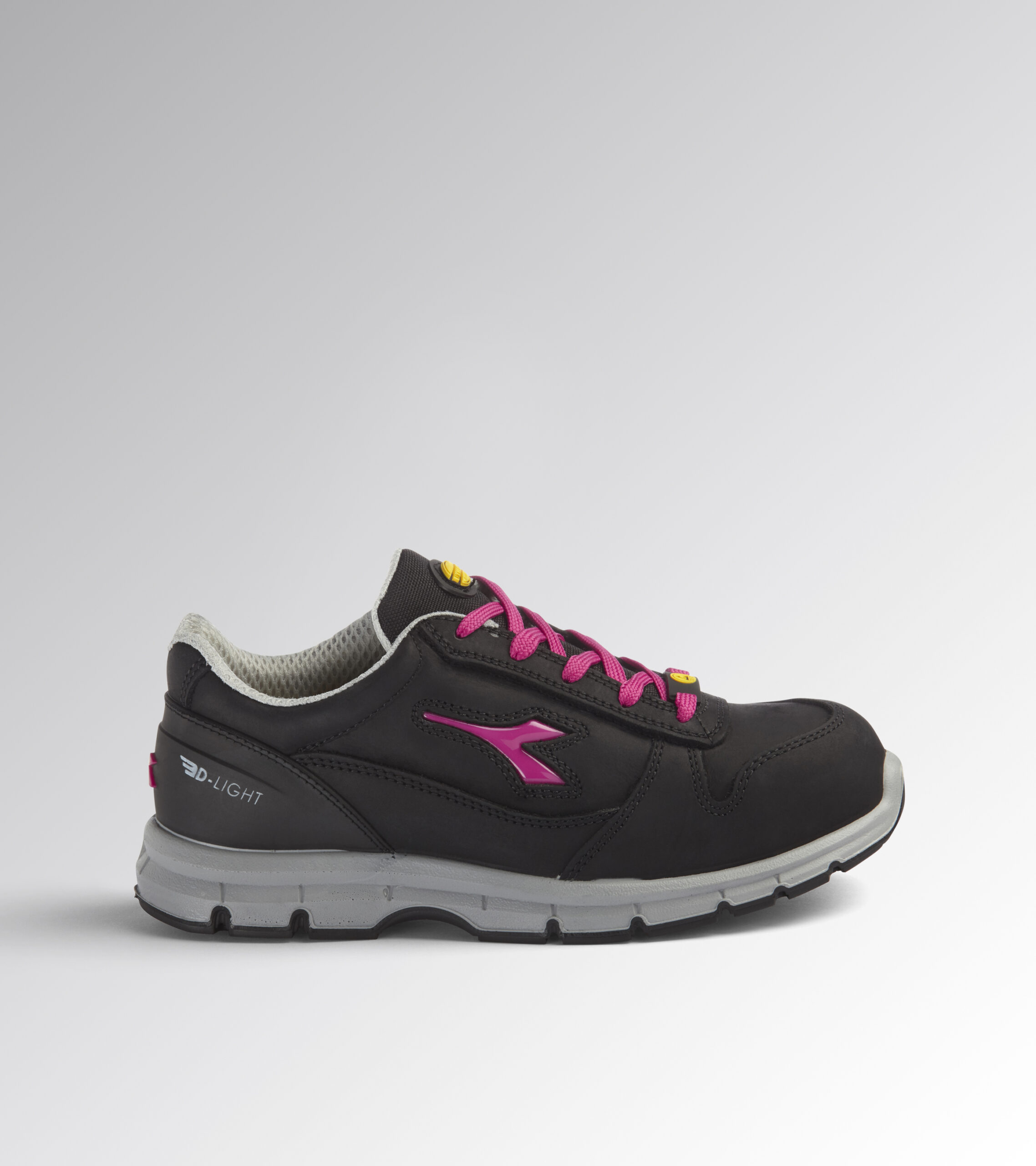 175303042 DIADORA RUN II S3-SRC ESD 42 BLACK/FUCSIA