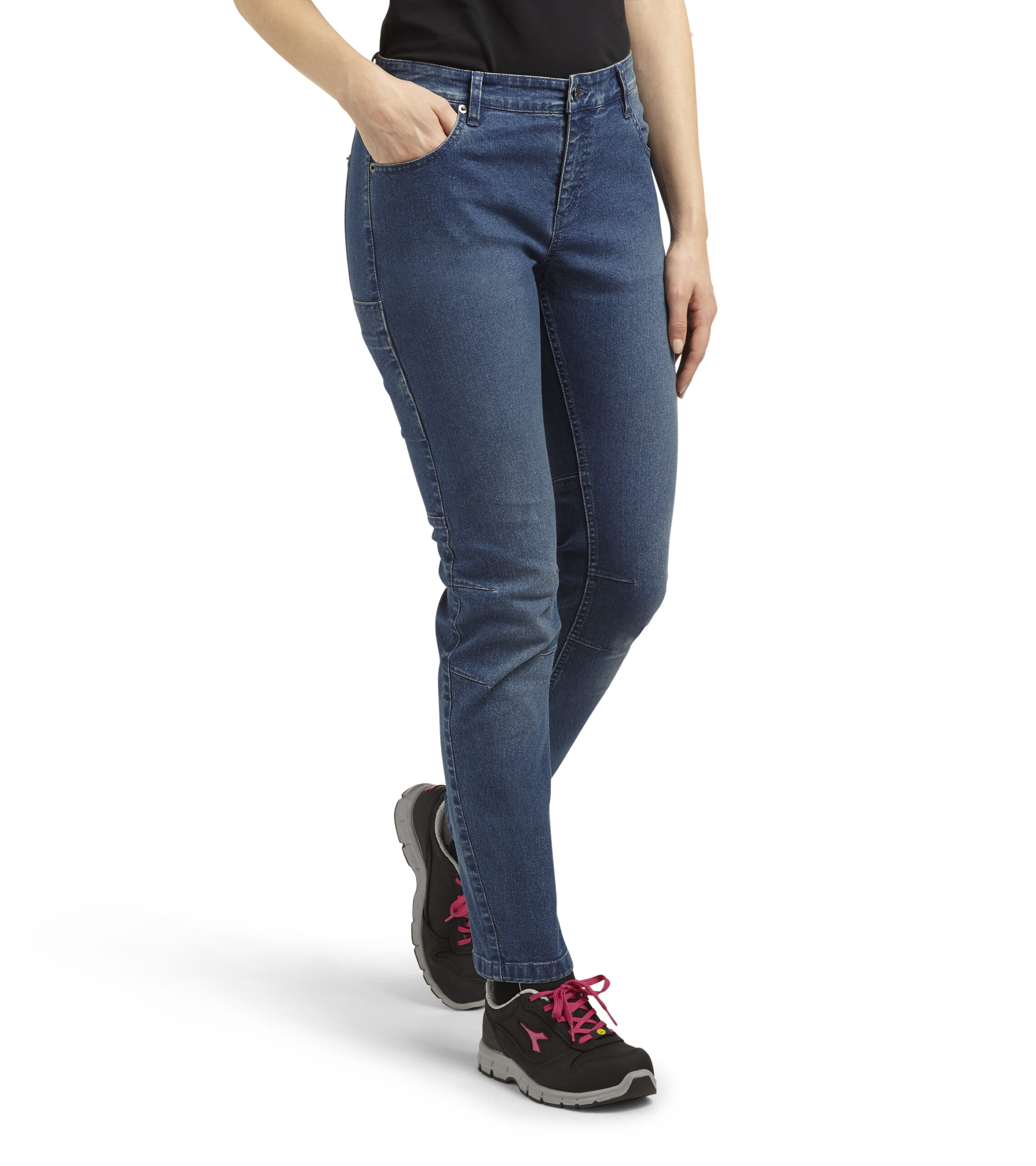 177675138 DIADORA HLAČE CARGO ATHENA 38 CRNE